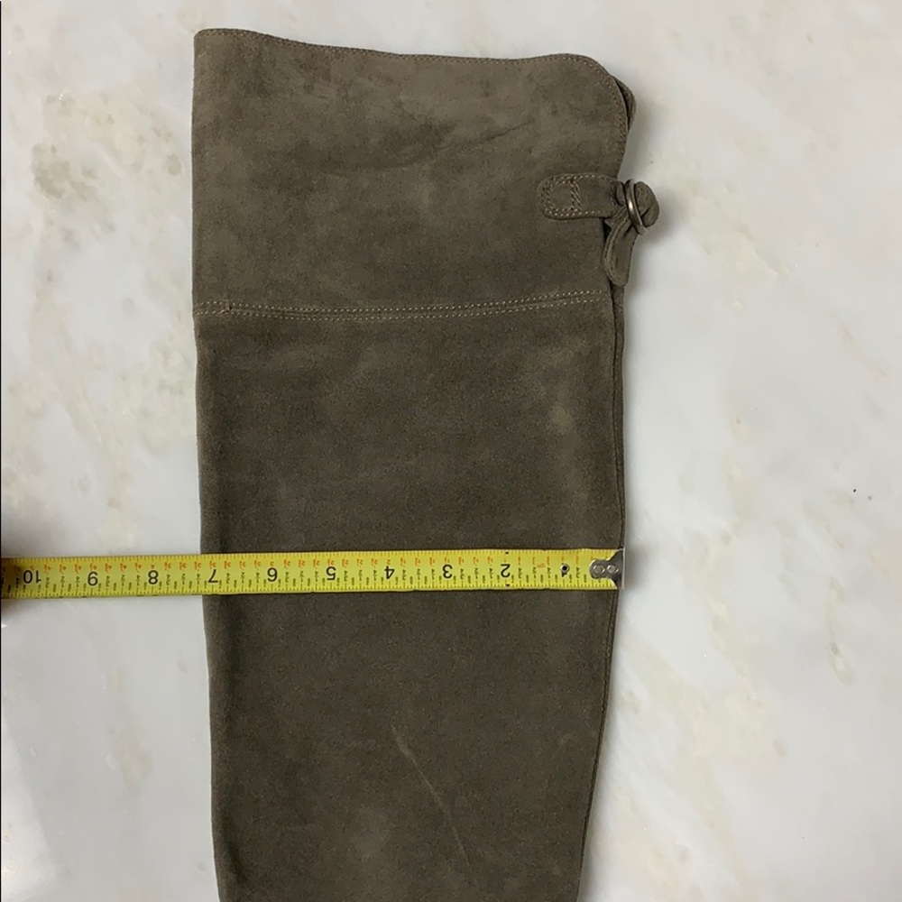 Frye Suede Lucinda Slouch Boots - Picture 7 of 8
